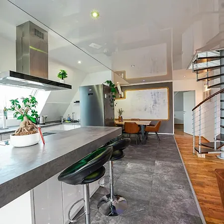 Daire Exklusive Business-maisonette - Luxus Und Top-lage Essen